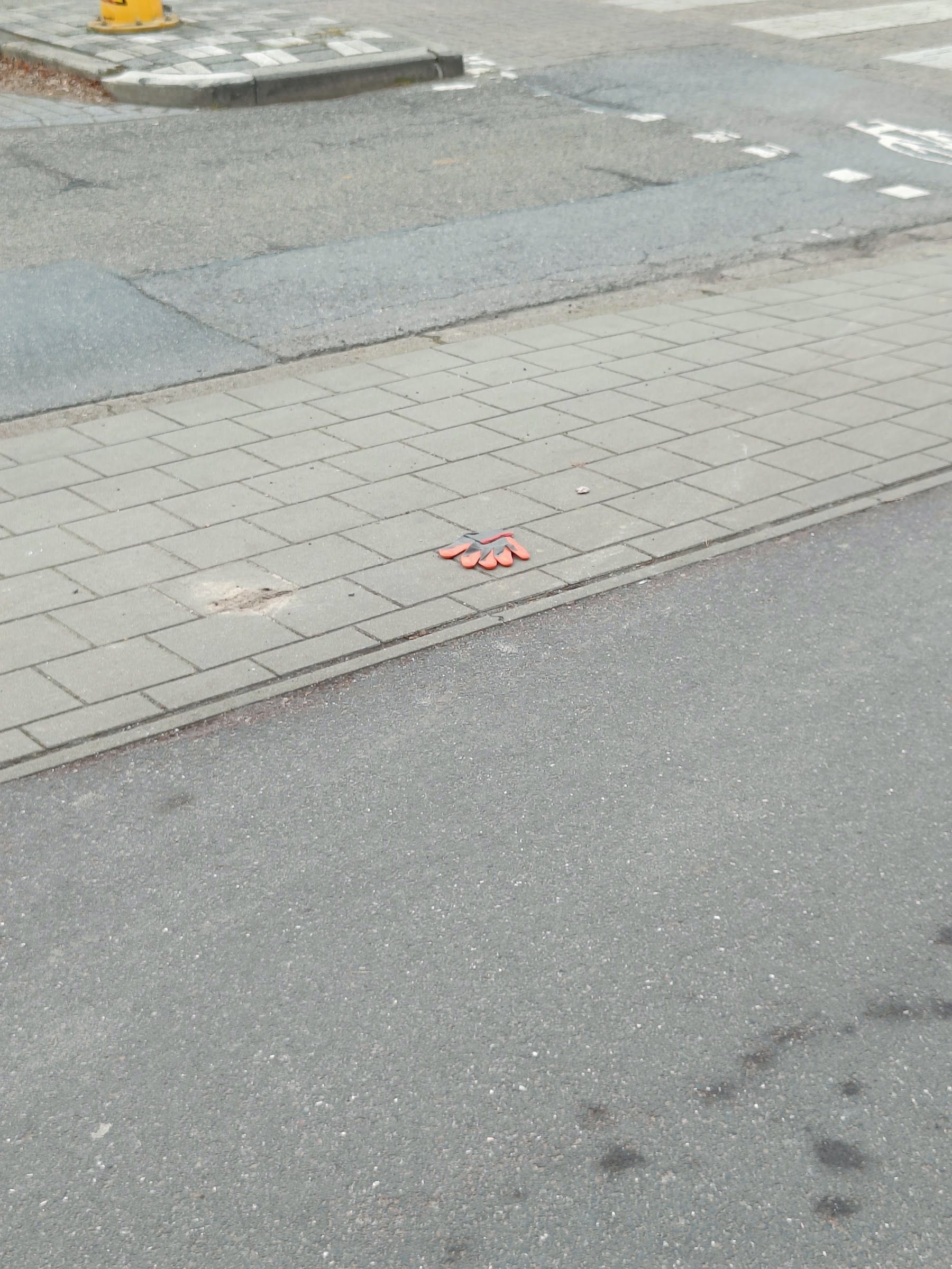 orange glove found on 9 Feb 2026