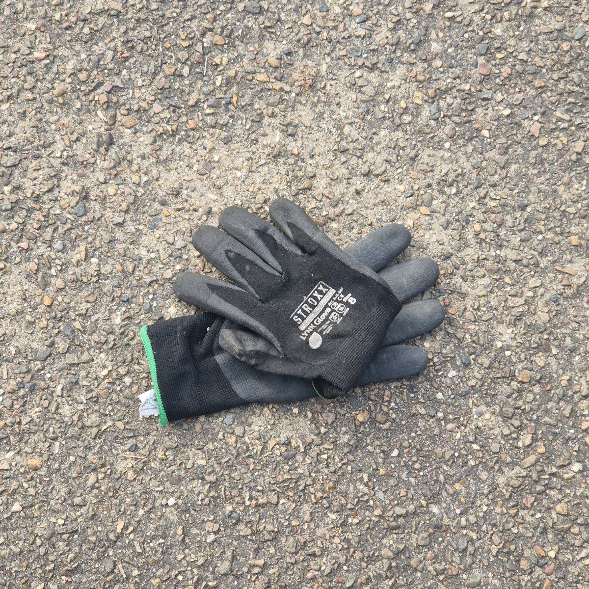 black glove found on 6 Mar 2026