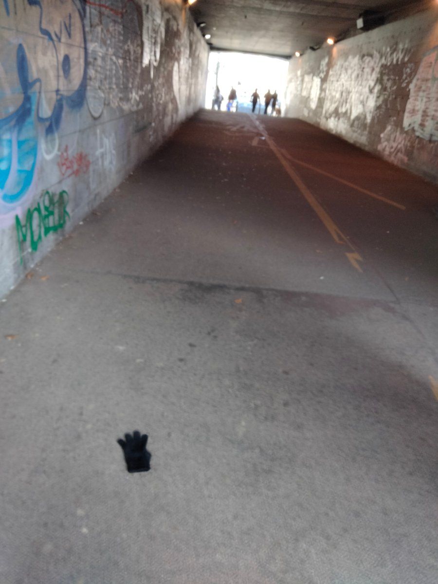 black glove found on 15 Mar 2026