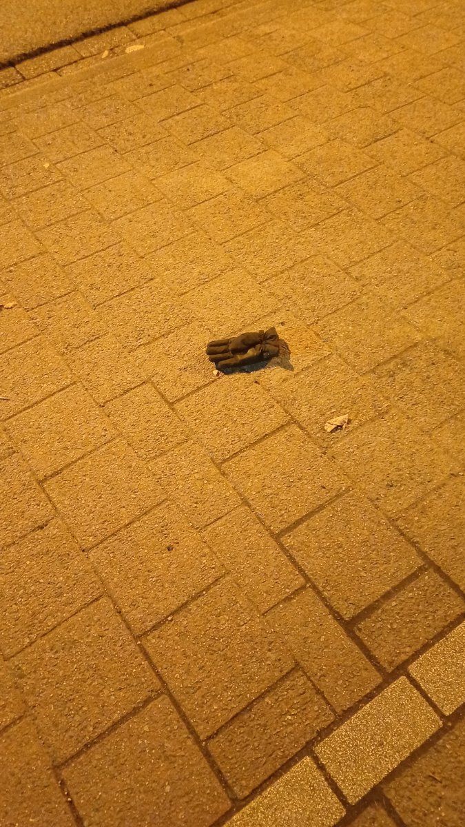 black glove found on 1 Apr 2026