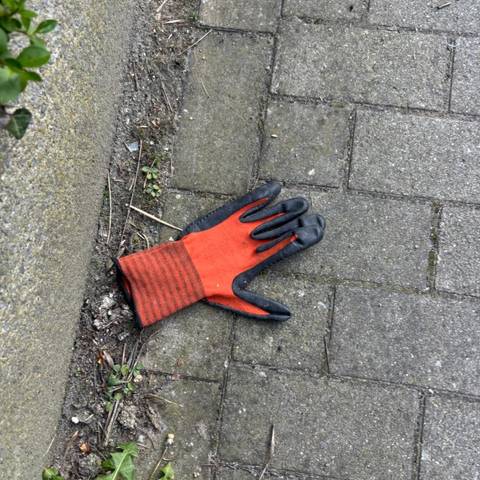 red glove found on 7 Apr 2026