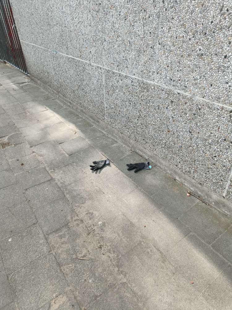 grey glove found on 12 Apr 2026