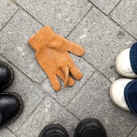 yellow glove found on 13 Apr 2026